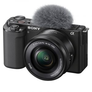 Sony Alpha ZV-E10+16-50mm OSS schwarz Digital-Systemkamera-Kit