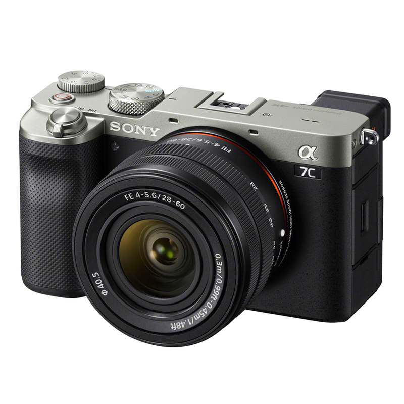 Sony Alpha 7C+SEL FE 28-60 silber Kit
