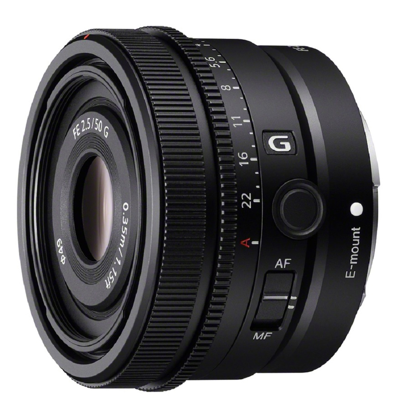 Sony SEL FE 2,5/50 mm Premium G schwarz Objektiv